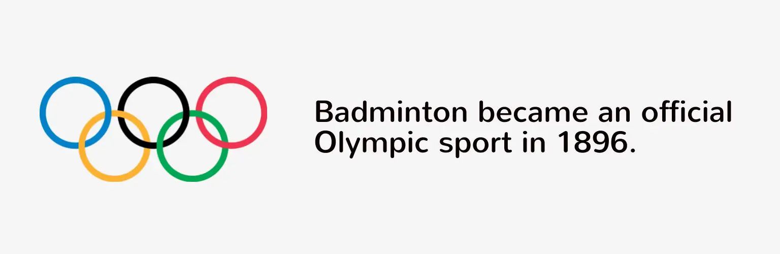 When did badminton become an Olympic Sport?