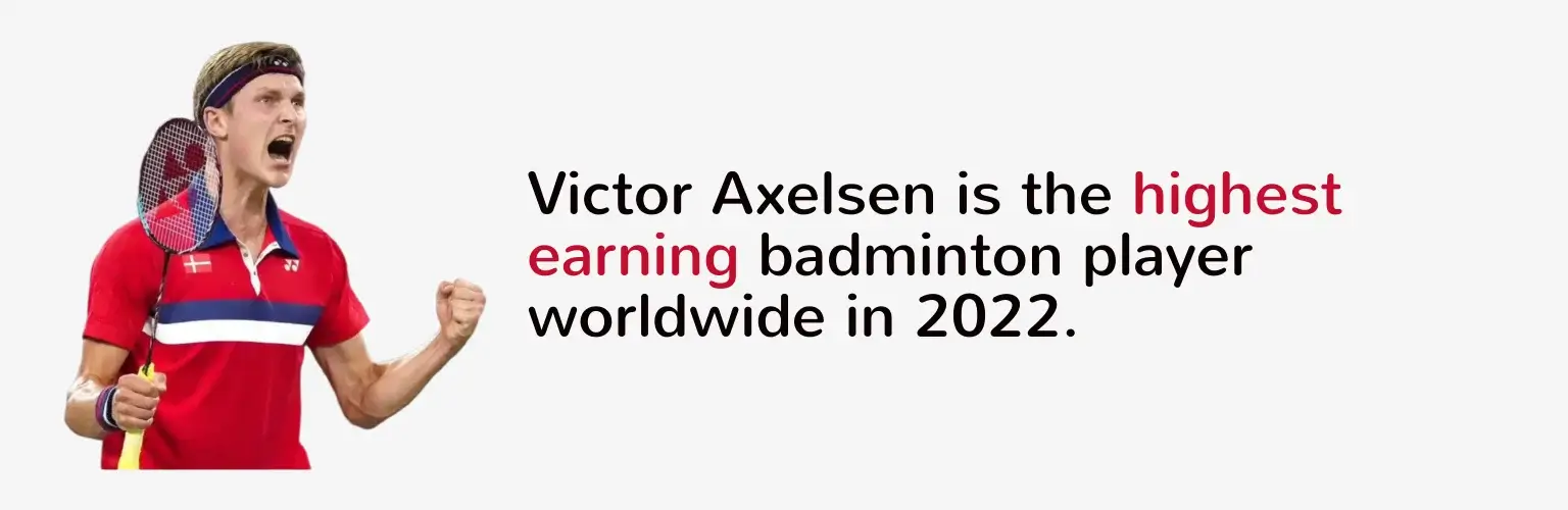 Highest earning badminton player in the world