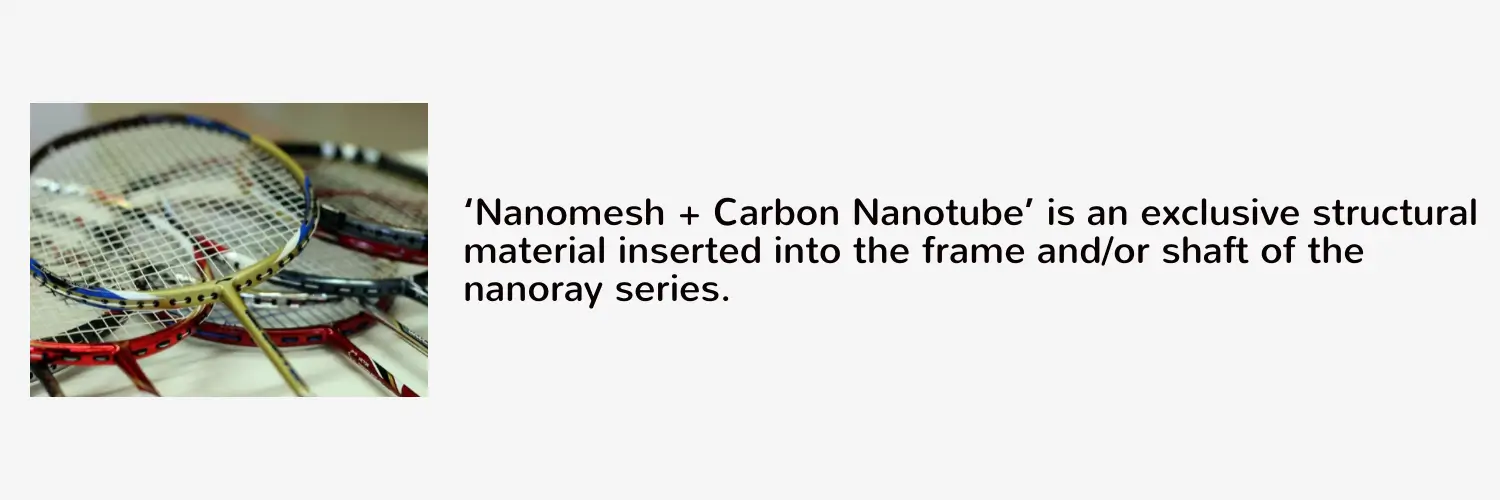 Nanomesh + Carbon Nanotube Technology